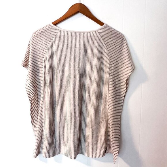 Pure Jill Linen Blend Lagenlook Top - Picture 5 of 10
